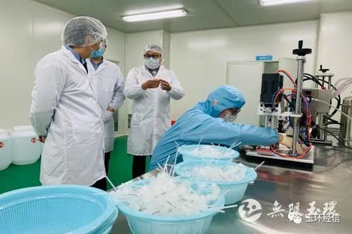 开通绿色通道助力投产 玉环首家消毒液生产企业今日启动运营