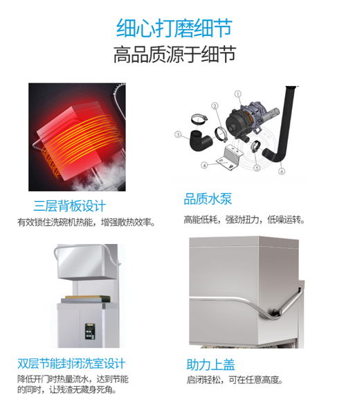 石家庄酒店餐厅消毒洗碗新选择 弘信洗碗机厂家引领环保节能新趋势